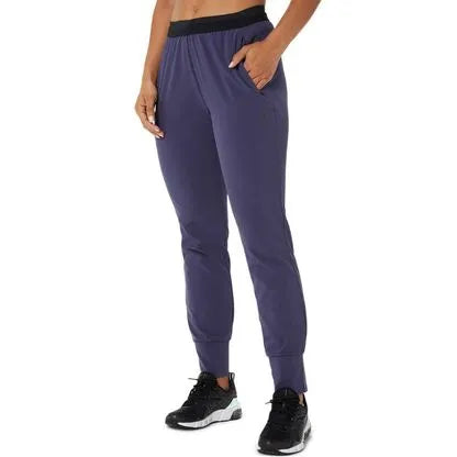 Calça Stretch Woven - Feminina - Azul Marinho